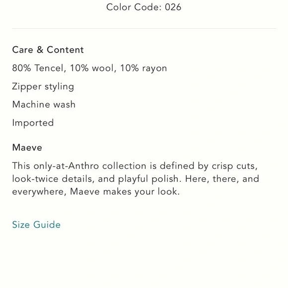 *Anthropologie Maeve Belted Wrap Mini Skirts - Picture 5 of 5